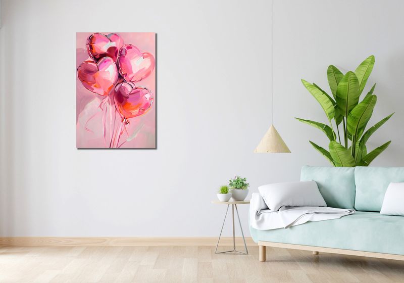 Obraz 60x90cm Miłość w Powietrzu zdjęcie 2