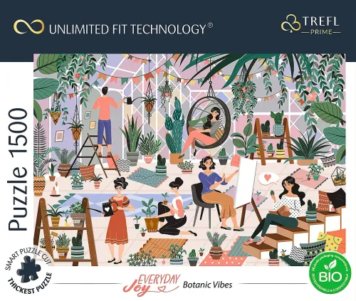 Puzzle 1500 elementów. Botanic Vibes na Arena.pl
