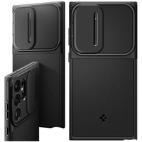 SPIGEN OPTIK ARMOR GALAXY S23 ULTRA BLACK