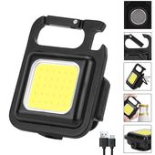 LAMPKA LED MINI LATARKA OTWIERACZ NA PLECAK TORBĘ
