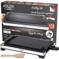 ADLER OPIEKACZ GRILL KONTAKTOWY CZARNY DUŻY ELEKTRYCZNY 3000W XXL AD6613