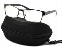 PLUSY Okulary CZYTANIA Korekcyjne METALOWE Flexy do BLIŻY + GRATISY
