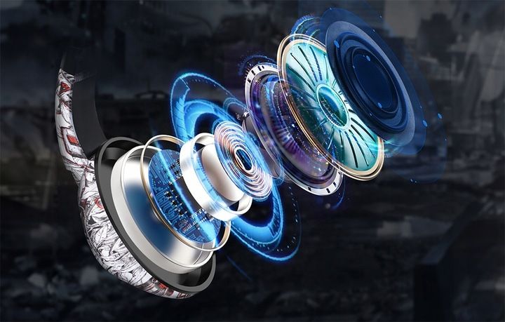 ONIKUMA K19 CAMOU PRZEWODOWE SŁUCHAWKI GAMINGOWE NAUSZNE RGB Z MIKROFONEM zdjęcie 4