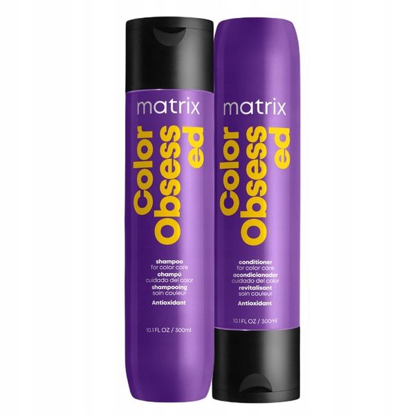 Matrix Zestaw Color Obsessed szampon do włosów farbowanych, odżywka 300ml zdjęcie 1