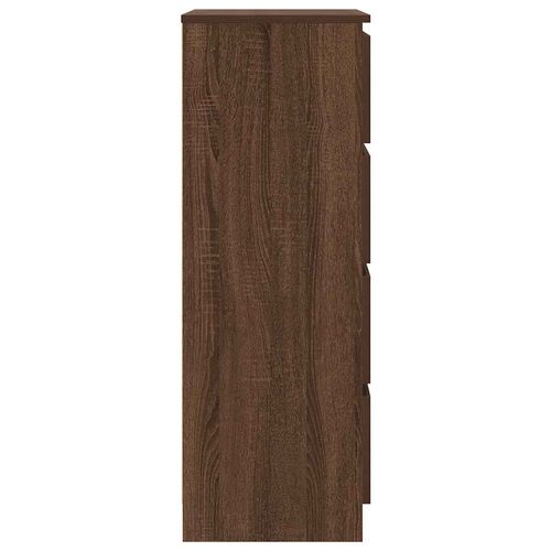 Komoda, brązowy dąb, 60x35x98,5 cm na Arena.pl