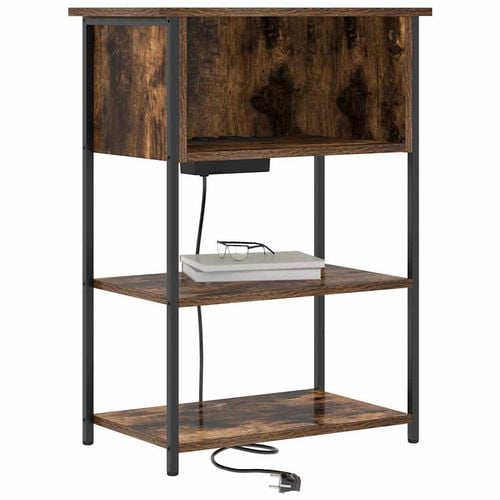 Szafka Nocna Wędzony dąb 55 x 31 x 76 cm na Arena.pl