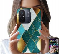 ETUI DO XIAOMI REDMI 12C - ELEGANCKIE MODNE WZORY CASE + FOLIA