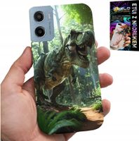 ETUI DO MOTOROLA E15 / G05 - DINO DINOZAUR TYRANOZAUR CASE + FOLIA