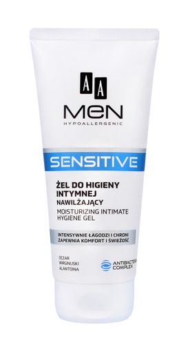 AA Men Sensitive Żel do higieny intymnej nawilżający  200ml na Arena.pl