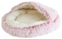 Legowisko dla psa kota różowe M budka CAVE 50x50cm
