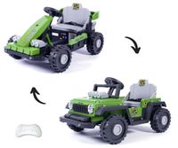 MILLY MALLY 6975 Pojazd na akumulator Prime 2w1 Green