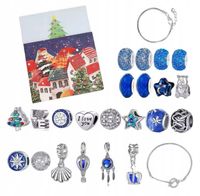 B4 KALENDARZ ADWENTOWY NA PREZENT DLA KOBIET DAMSKI NASTOLATKI BIŻUTERIA