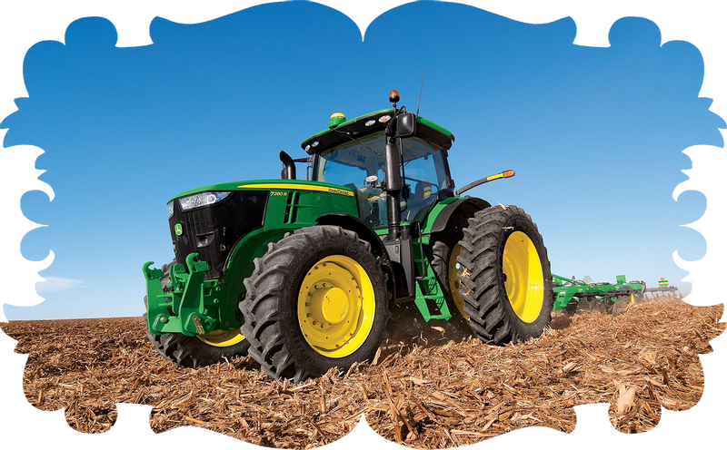 Bidon Junior z traktorem - Traktor zdjęcie 2