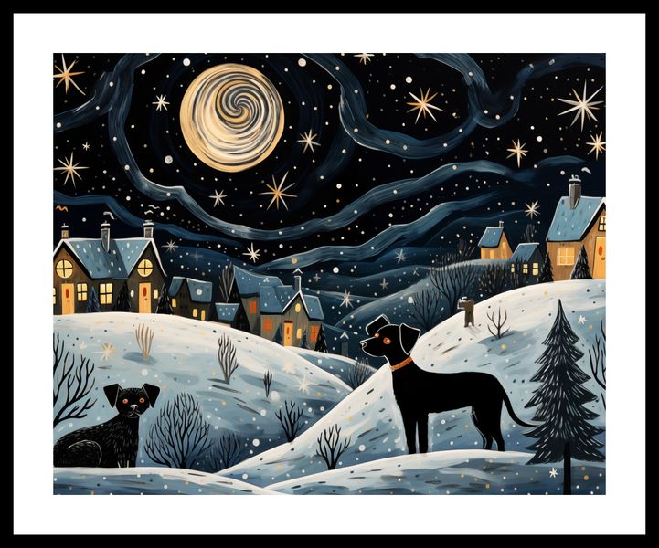 Plakat 50x40cm Nocny Psi Patrol zdjęcie 3