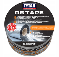 Taśma Dekarska RS TAPE Tytan Professional 7,5cm x 10m Uszczelniająca Grafit