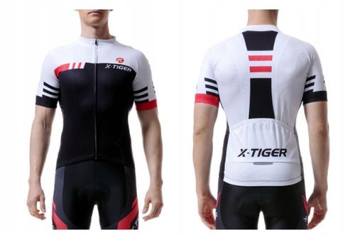 KOSZULKA ROWEROWA NA ROWER TERMOAKTYWNA Z ODBLASKIEM TERMO DOPASOWANA PRO na Arena.pl