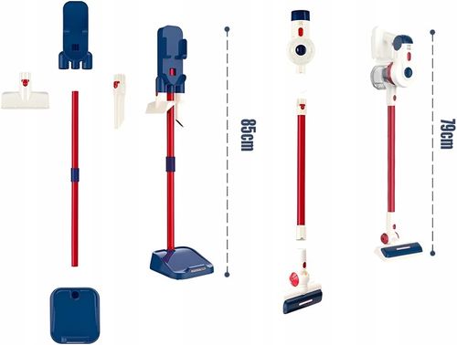 Zestaw Sprzątający 8w1 Odkurzacz Pionowy dla Dzieci Robot Mop Miotła 3 L+ na Arena.pl