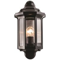 Kinkiet zewnętrzny Traditional 1818 Saxby rustykalny IP44 czarny