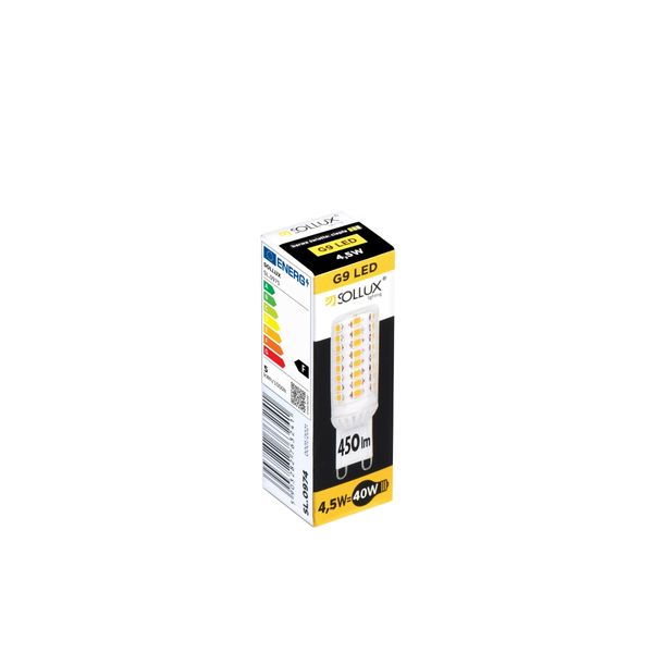 Żarówka LED G9 3000K 4,5W 450lm zdjęcie 2
