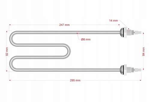 Grzałka do parnika 2000W typ-M Univversal MR04-024 na Arena.pl