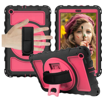 Etui Ochronne do Samsung Galaxy Tab A 8.0 2019 Różowe Obrotowy Uchwyt