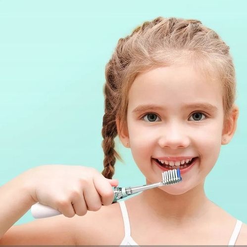 Soniczna Szczoteczka do Zębów dla Dzieci SEAGO SG-977 Zielona 4 na Arena.pl