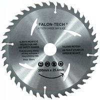 TARCZA WIDIOWA DO DREWNA 200 mm x 25,4 x 40T WIDIA