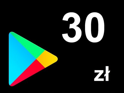 Karta Google Play 30 zł Kod Prepaid Klucz Android na Arena.pl
