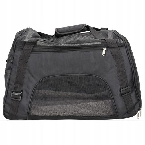 TORBA TRANSPORTER DLA KOTA PSA Z MATĄ PLUSZOWĄ L na Arena.pl