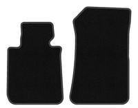 Dywaniki przednie welurowe czarne do: BMW 1 E87 2004-2011 hatchback