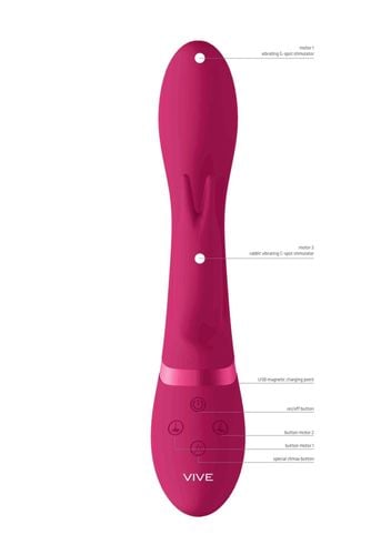 Wibrator-Zosia - Classic G-Spot Rabbit - Pink na Arena.pl