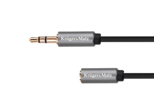 Przedłużacz słuchawkowy 3,5mm 1m Kruger&Matz Basic / KM1229 na Arena.pl