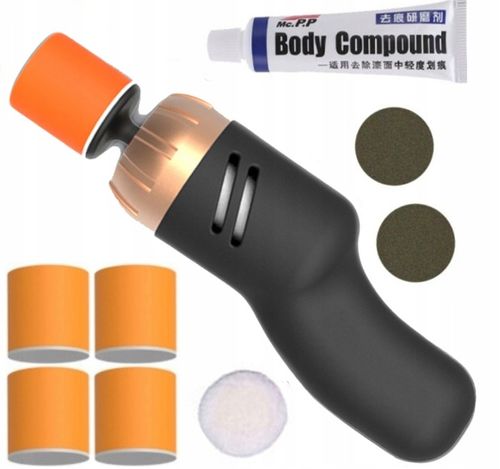 ZESTAW SAMOCHODOWY TAŚMA DO PROGÓW I MINI POLERKA na Arena.pl