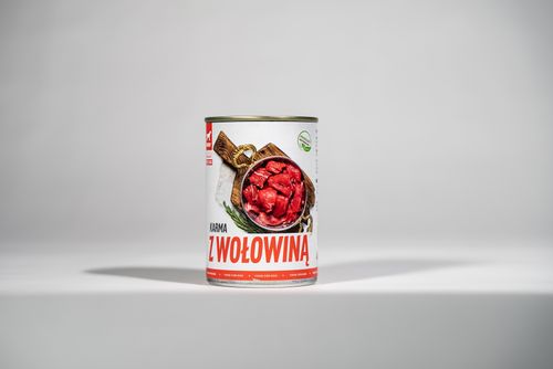 TUF TUF Mokra karma dla psa z wołowiną 400g na Arena.pl