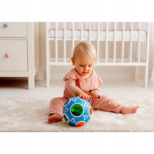 INTERAKTYWNA WIRUJĄCA PIŁKA EDUKACYJNA MÓWI PO POLSKU 6m+ na Arena.pl