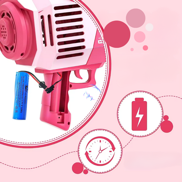 bazooka do baniek różowa zdjęcie 12