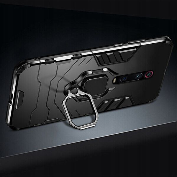 Spacecase X-Ring Mi 9T/9T Pro Czarny zdjęcie 3