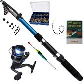 ZESTAW WĘDKARSKI Wędka Kołowrotek + GRATISY