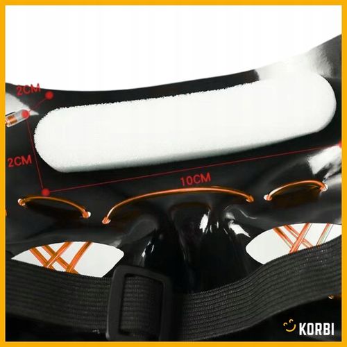 ŚWIECĄCA MASKA LED PURGE NOC OCZYSZCZENIA LEDOWA PRZEBRANIE HALLOWEEN na Arena.pl