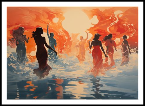 Plakat 84x59,5cm Taneczny Żar na Arena.pl