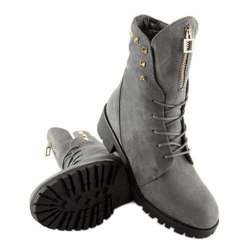Botki workery szare HX-015 Grey r.41 na Arena.pl