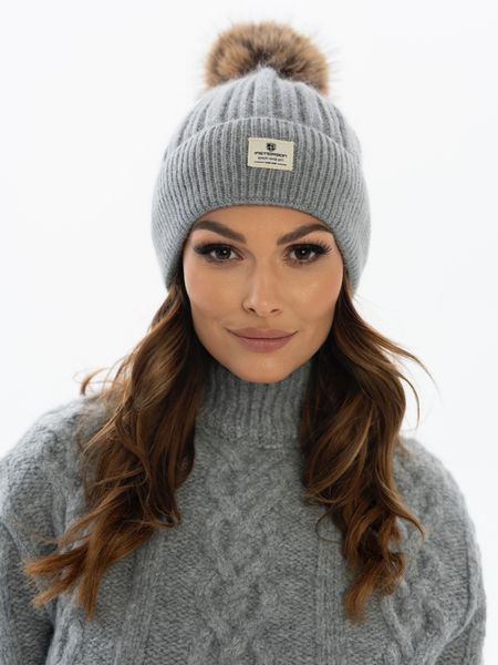 czapka ptn hat-09-7798 grey zdjęcie 2