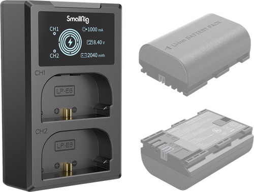Smallrig 4084 - Ładowarka do akumulatorów LP-E6 na Arena.pl