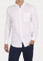 Cross Jeans koszula męska casual długi rękaw slim bawełna rozmiar XXL