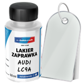 lakier zaprawkowy zaprawka samochodowy audi lc9a / 0q / 0q0q blanc carrare