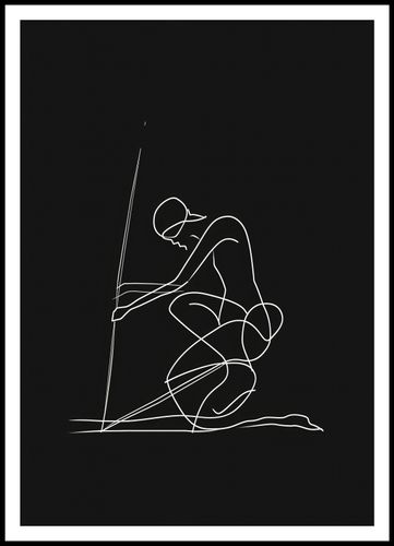 Plakat 70x100cm Linia na Arena.pl
