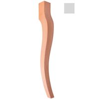 Noga do mebli Cabriole z drewna bukowego F990077 - elegancka i trwała 73 cm