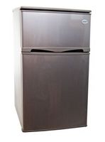 Mała lodówka z zamrażalnikiem 89L 85cm INOX