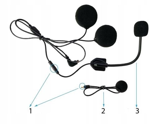 INTERKOM MOTOCYKLOWY BLUETOOTH MAXTO MX1 | BLUETOOTH|POLSKI LEKTOR na Arena.pl