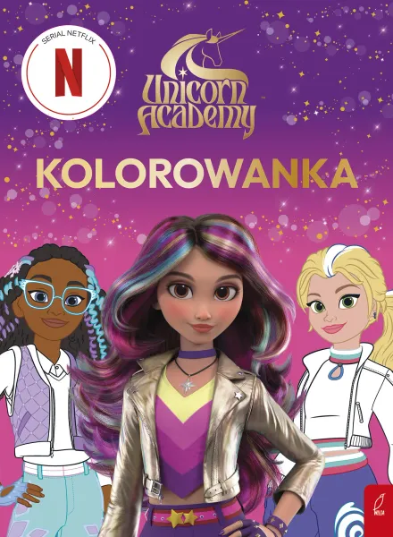 Unicorn Academy. Kolorowanka zdjęcie 1
